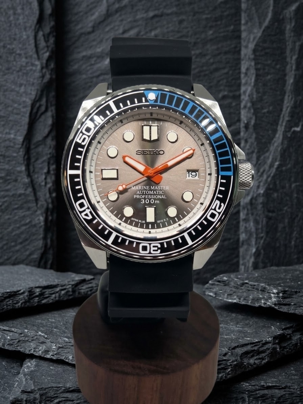 Custom 44mm Automatic Seiko Mod Watch NH35 Big A** Diver